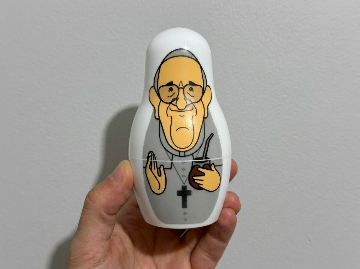 Figura plástica impresa multicolor